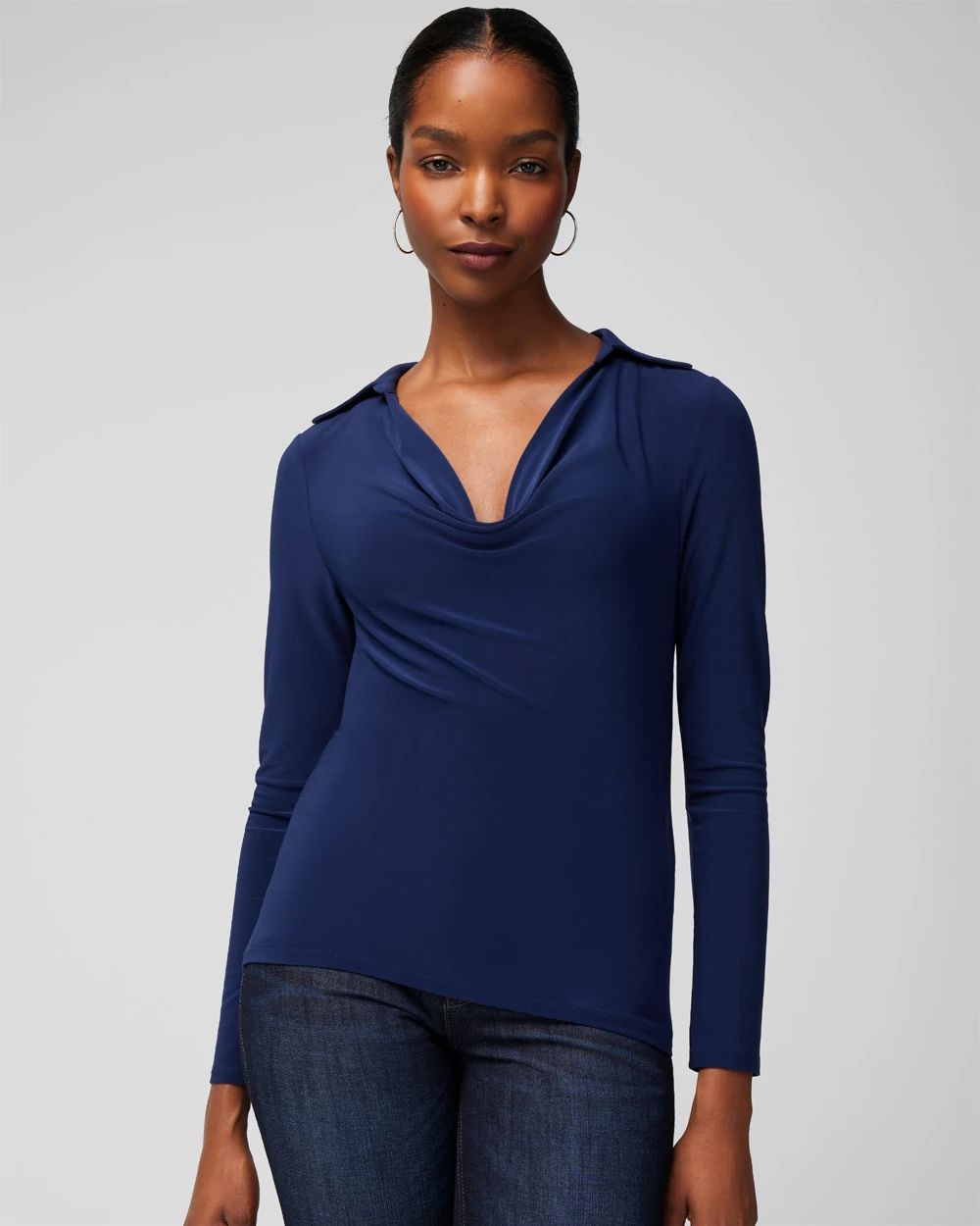 Elegant long sleeve tops 2025